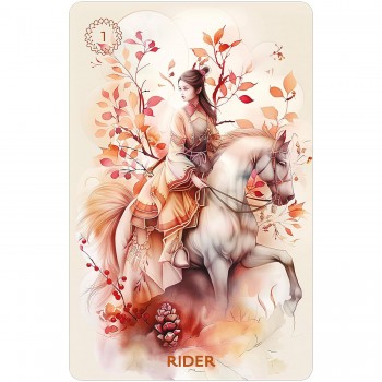 Autumn's Embrace Lenormand Kortos Dusserre by Cartamundi
